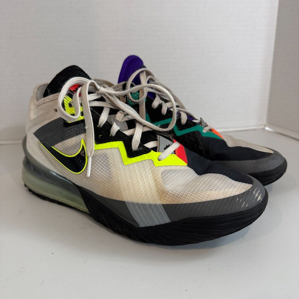 Nike LeBron 18 Low Air Max 95 Greedy Men's Basketball Sneakers Shoes Size 9.5